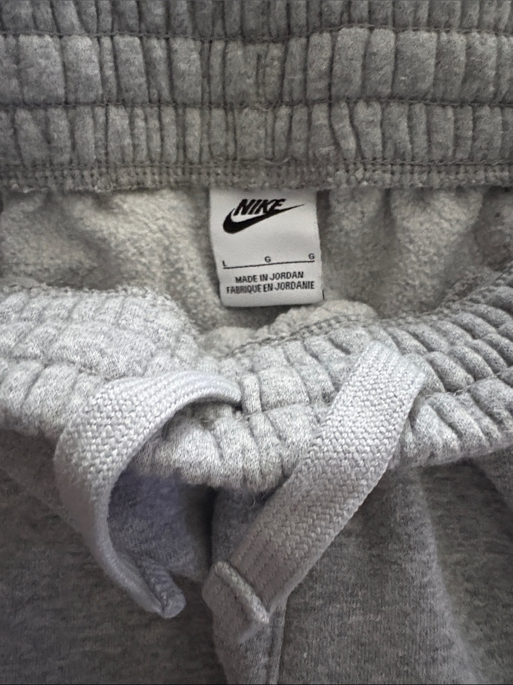 Nike Kids Light Grey Jogger Sweatpants - Picture 2 of 4